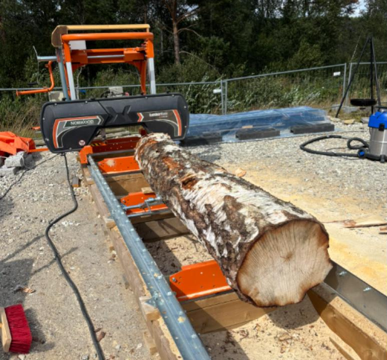 Sagbruk og minilaster