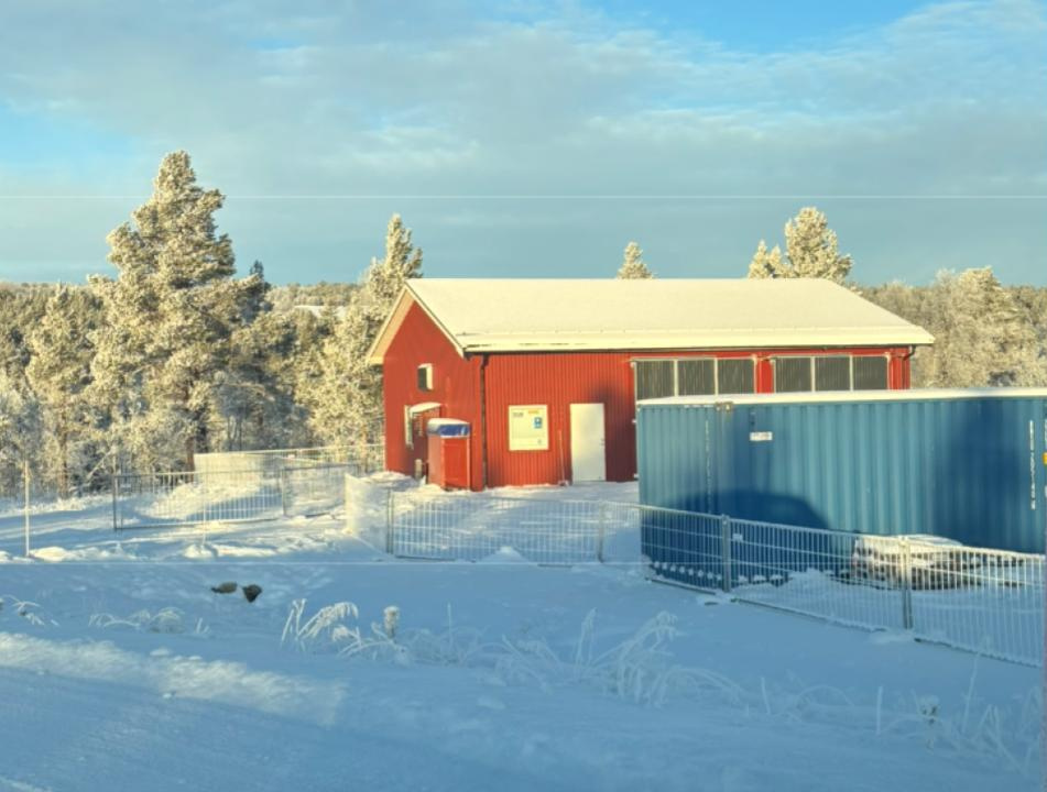 Lagerbygg og industriområde